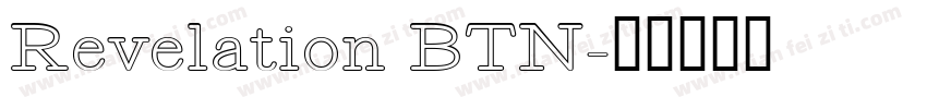 Revelation BTN字体转换